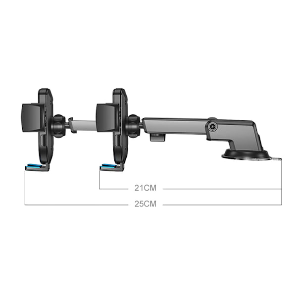 Joyroom Mobilhållare med teleskoparm och sugpropp