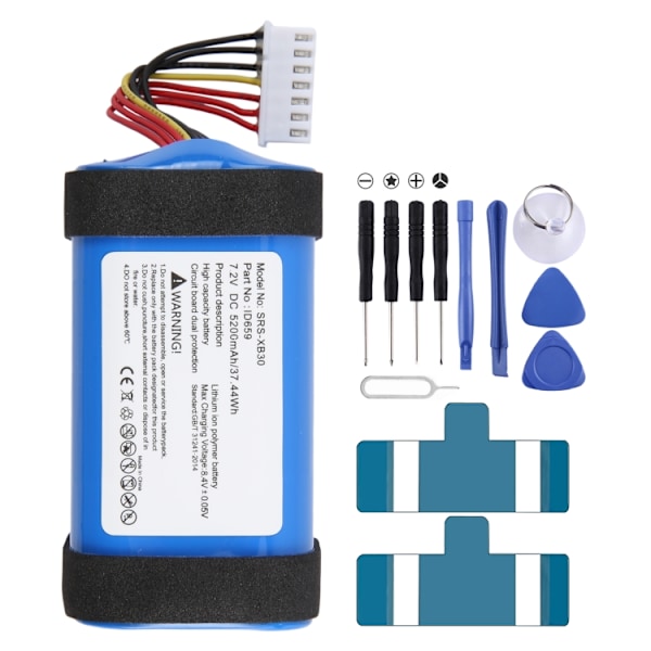 Batteri ID770 ID659 till Sony SRS-XB40 / SRS-XB41 / SRS-XB3 / S