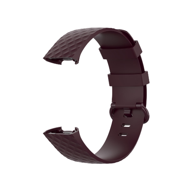 Urrem Fitbit Charge4 / Charge3 S Rosewood/brun