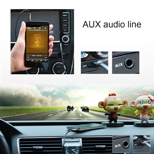 USB-adapter til 3,5 mm-stik