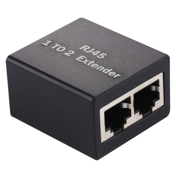 RJ45 koppling – Ethernet coupler / Nätverksadapter