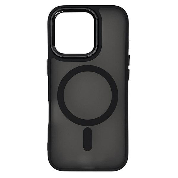 Magnetisk bagcover til iPhone 16 Pro - Sort