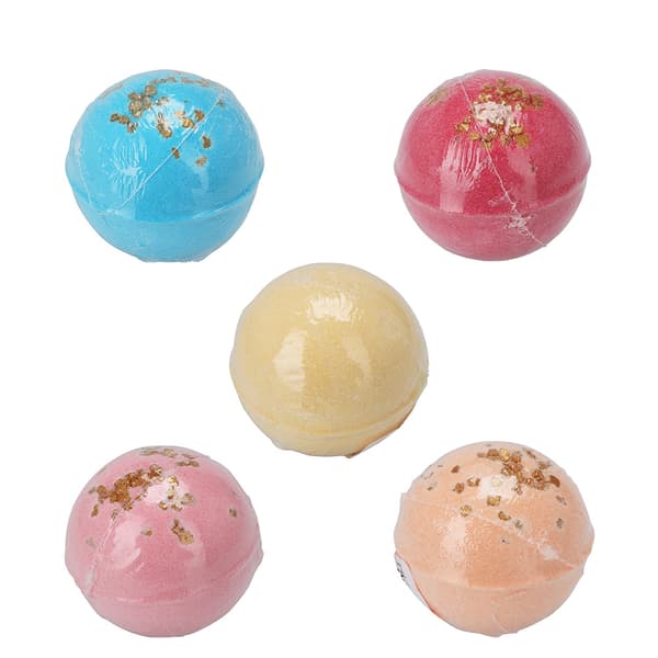 Badbomber 5-pack med olika dofter / Badkulor / Badbomber