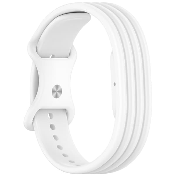 Silikoninen rannekoru Google Fitbit Air -mallille – Valkoinen /