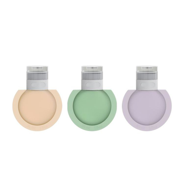 Reseflaskor i silikon till kräm och schampo 60ml