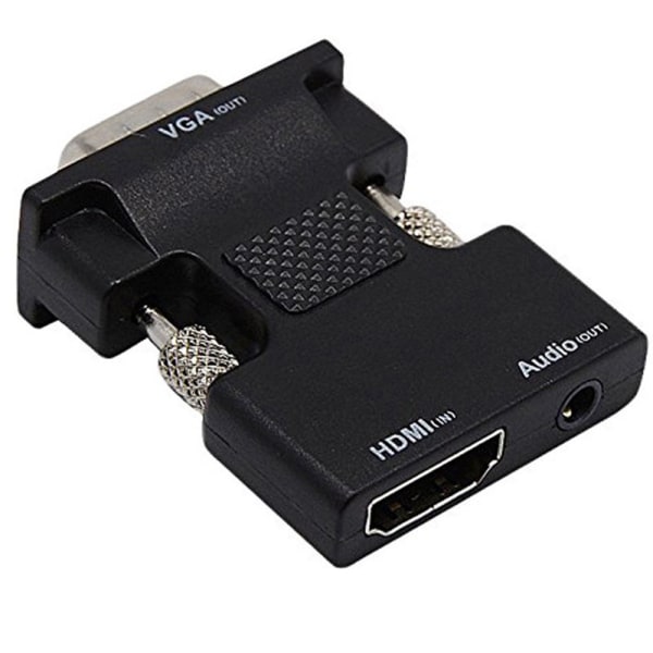 HDMI Hona till VGA+Ljud Adapter