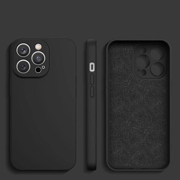 Silikoneetui til Samsung Galaxy S24 - Sort