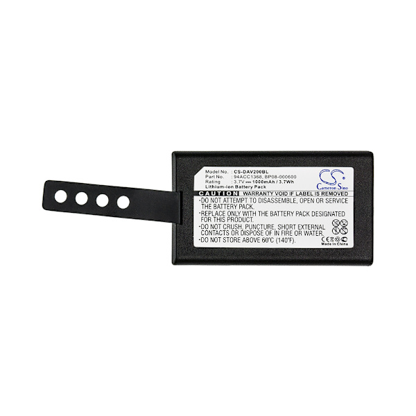 Batteri 94ACC1368 och BP08-000600 till Datalogic