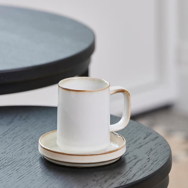 Mineral Marble Mugg i keramik 300ml - Vit