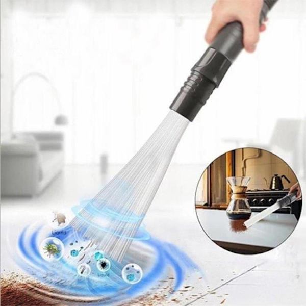 Pölynimurisuutin Dusty Brush, jossa on ohuet putket ja yleiskäy