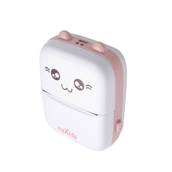 Maxlife Ettikettskrivare MXTP-100 - Rosa