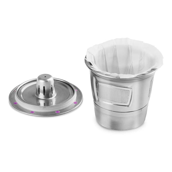 Genanvendelig kaffekapsel i rustfrit stål til Keurig / genopfyl