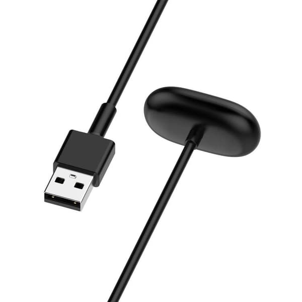 Magnetisk opladerkabel USB-A til Fitbit Air – Svart / Uroplader