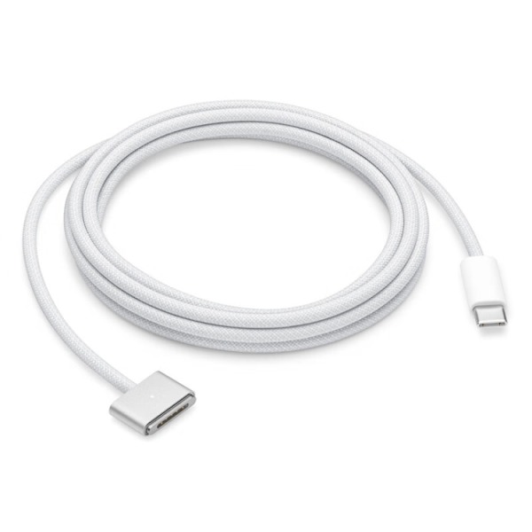Lataussovitin - USB-C - MagSafe 3 2m - Valkoinen