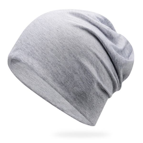 Beanie Mössa Ljus Grå