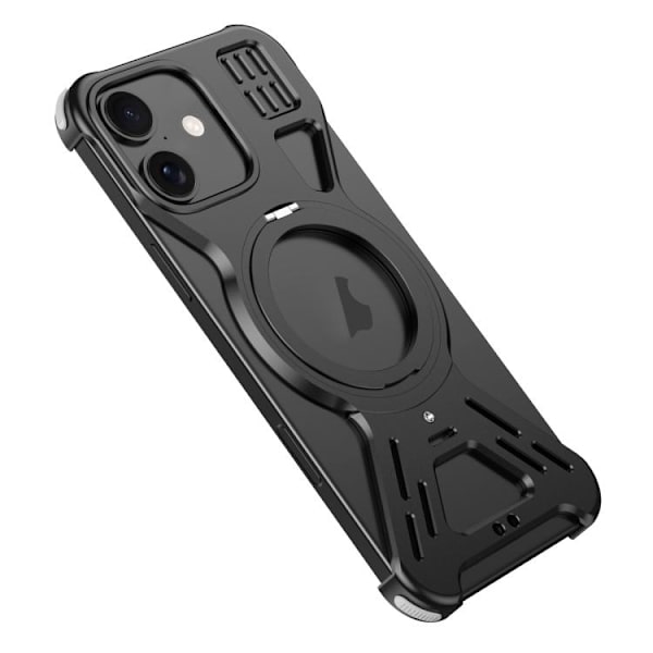 Armor mobilcover med ringholder til iPhone 17  – Sort