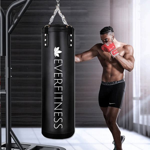 Boxningssäck 80 cm ofylld / sandsäck för träning / boxsäck hemm