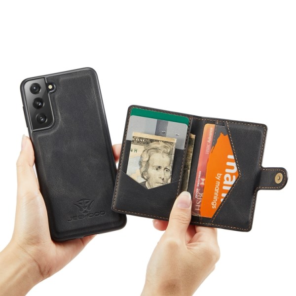 Bakskal med magnetisk plånbok till Samsung Galaxy S21 5G