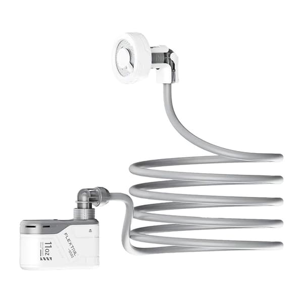 Flextail Max Shower – bärbar dusch med väska (vit)