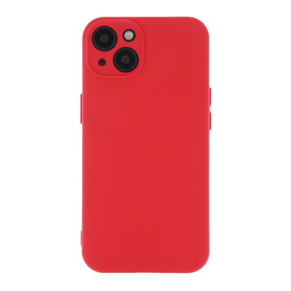 Silikonikotelo iPhone 16:lle - punainen