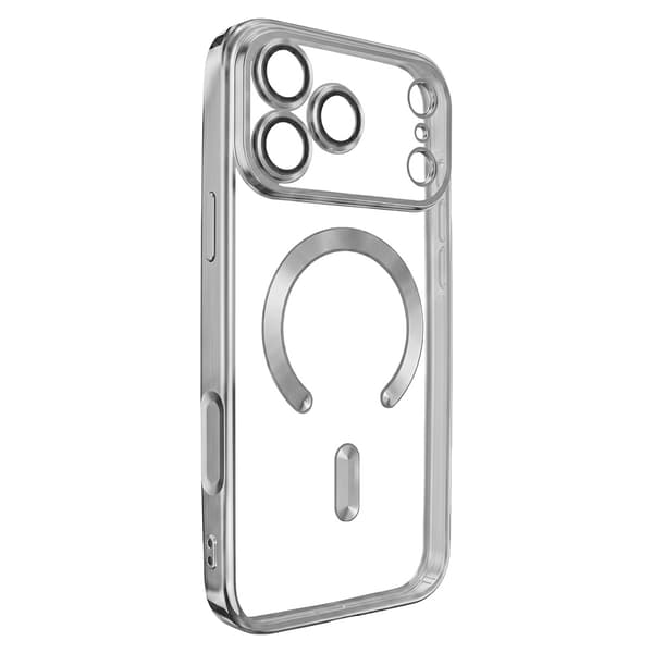 Color Chrome Mag-cover til iPhone 17 Pro / 18 Pro - - Sølv / Ma