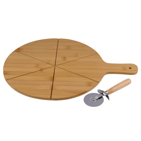Pizzaskärbräda med kniv