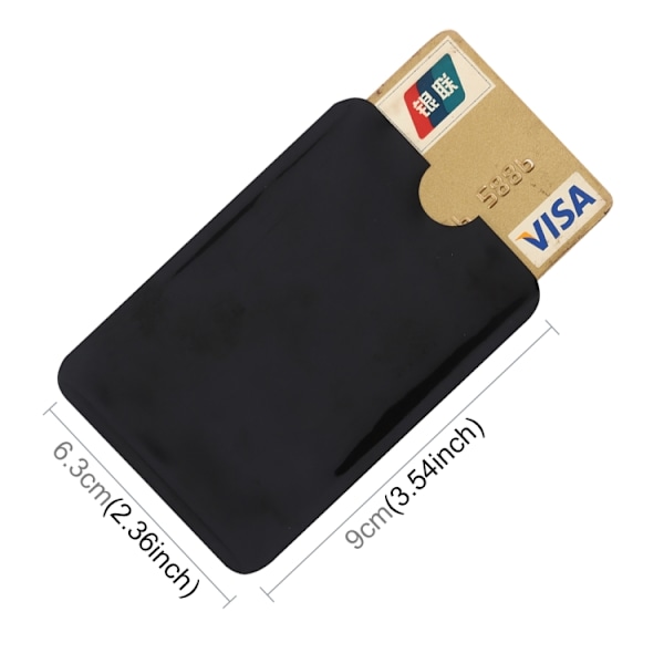 10 pack RFID blockerande korthållare - 9x6.3cm