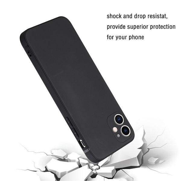 Tyylipuhdas matkapuhelimen kuori iPhone 11 - Musta