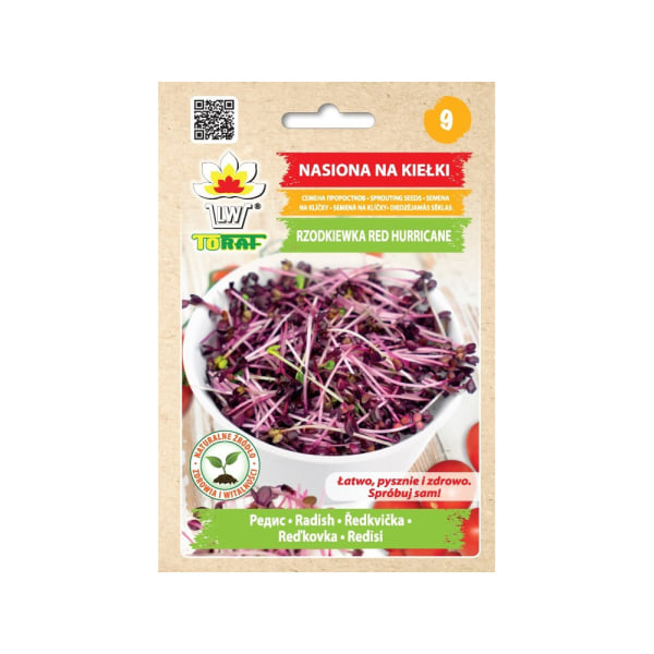 Microgreen Rädisa Red Hurricane