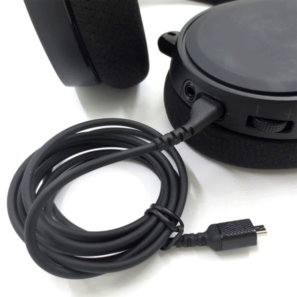 Ljudkabel 8-Pin till Steelseries Arctis 3/5/7 - Svart