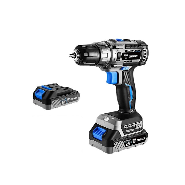 Deko Tools DKBL20DU3-H borrmaskin med borstlös motor