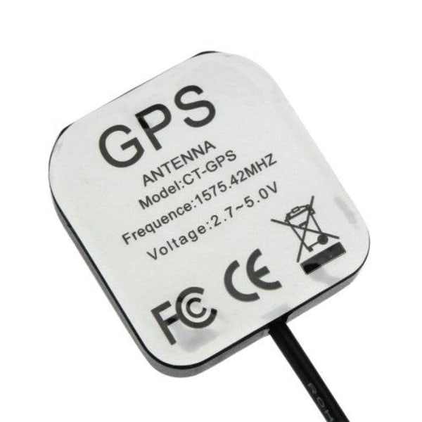 GPS-antenne aktiv - Magnetisk base - SMA-han