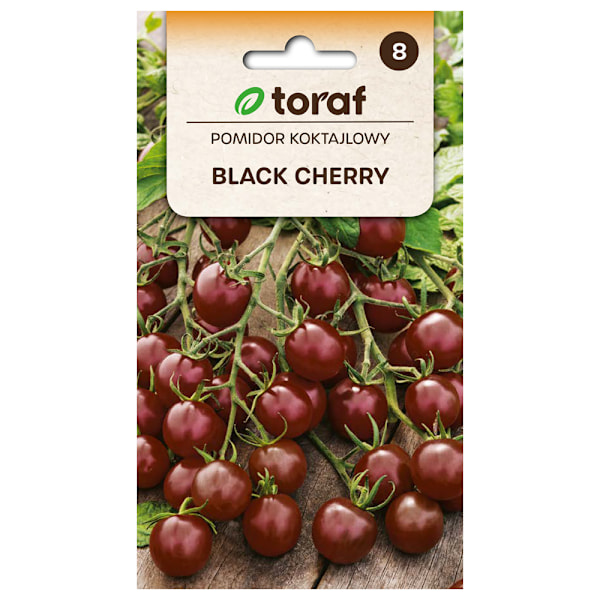 Kirsebærtomatfrø Sort Cherry - Sød og velsmagende med mørk lill