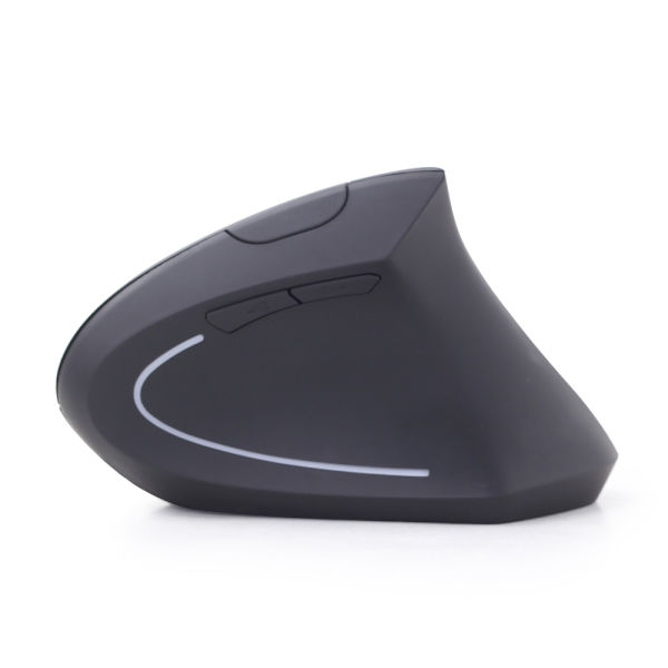 Ergonomisk optisk mus - Trådløs med 6 knapper