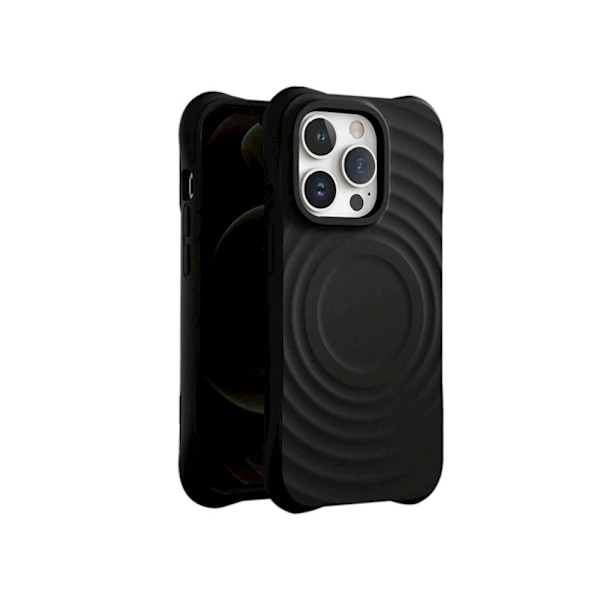 Circle Mag Back Cover til iPhone 12 / 12 Pro 6,1" - Sort