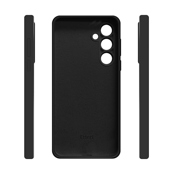 Etteri silikonskal med mikrofiberfoder för Samsung Galaxy S24 F