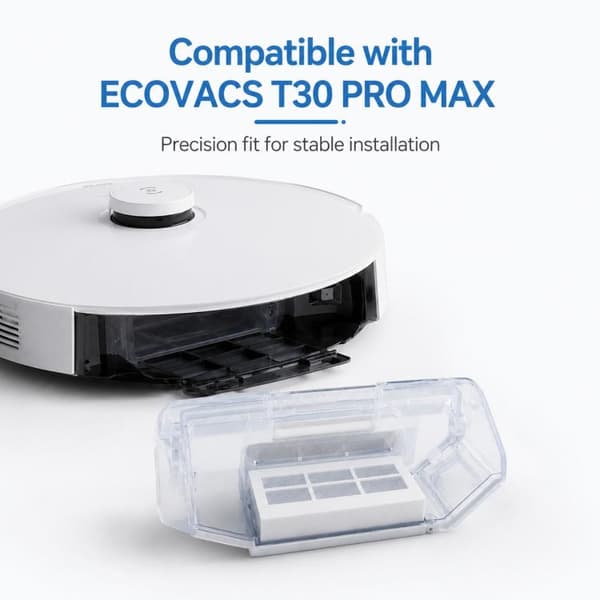 Pölysäiliö Ecovacs Deebot T30:lle / T30 Pro:lle / T30 Max:lle /