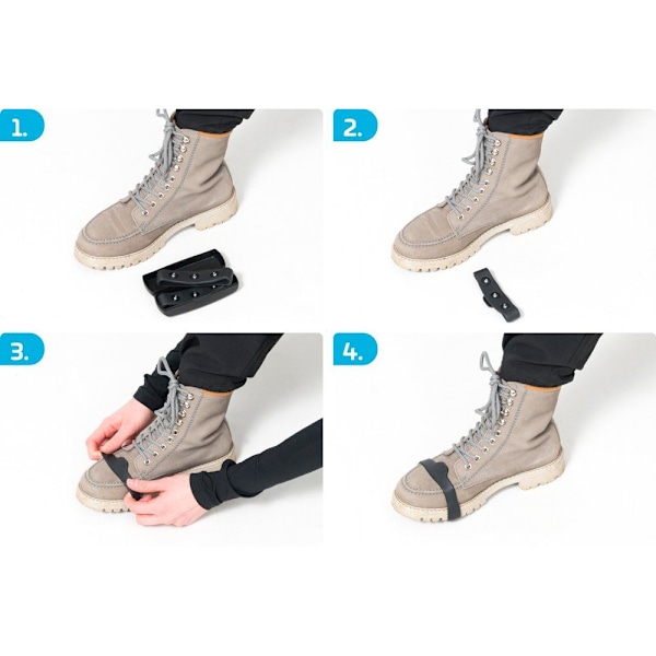 Atom Snow Grip halkskydd L-XL med tre ståldubbar