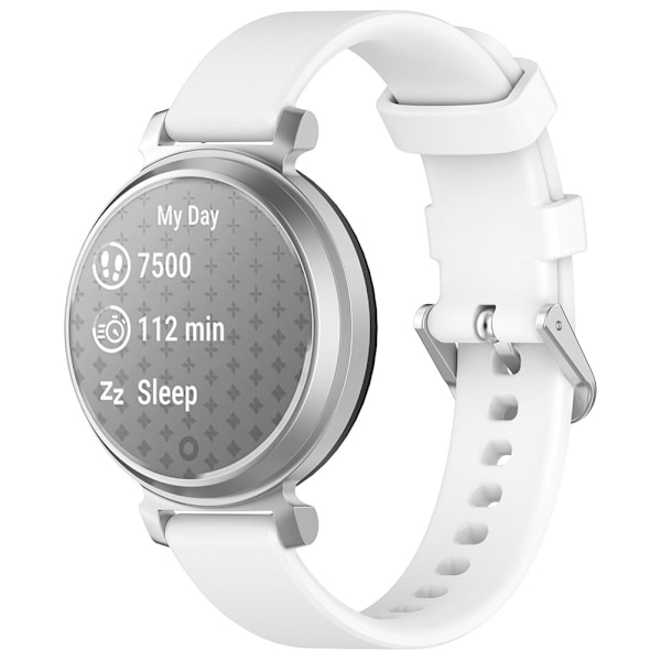 Silikonarmband till Garmin Lily 2 / Lily 2 Active - Vit
