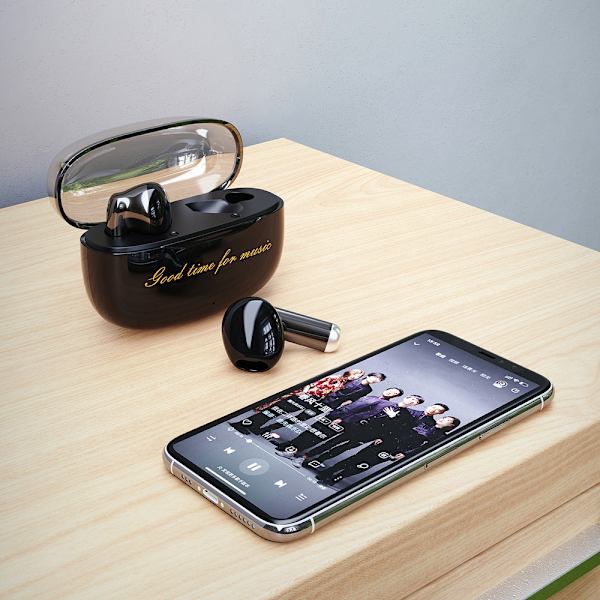Dudao U8 TWS In-Ear Bluetooth Headset - Sort