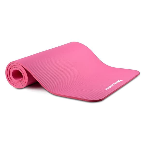 Wozinsky Yogamåtte 181 x 63 x 0,9 cm - Pink