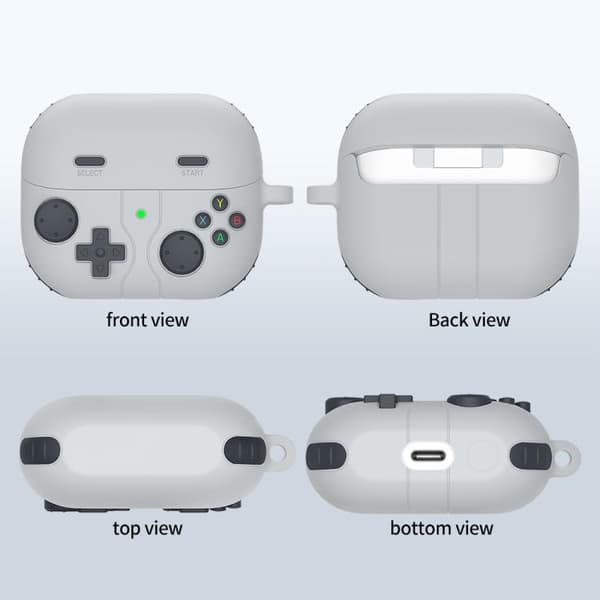 Silikoneetui i retro gaming-stil til Samsung Galaxy Buds3/Buds3