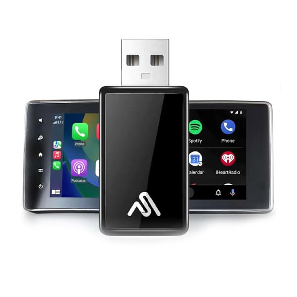 AutoSky WUA-8 trådlös Apple CarPlay- och Android Auto-adapter