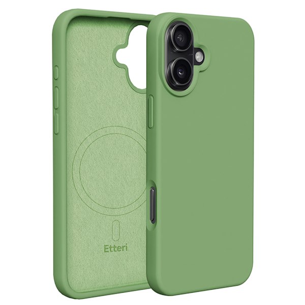 Etteri Silikonikuori MagSafella 16 Plus -puhelimeen iPhone 16 P