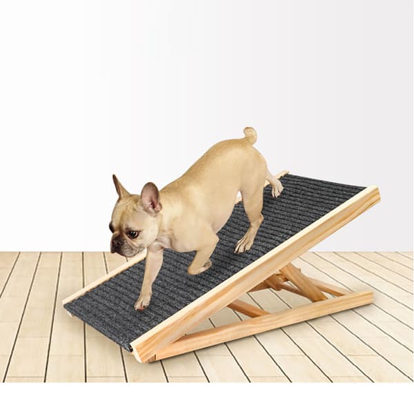 Justerbar rampe til hunde - 100×43 cm