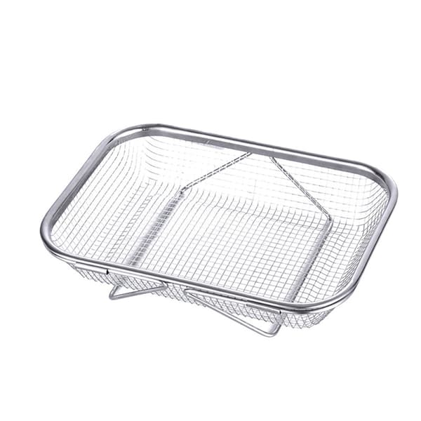 Rostfritt durkslag 34x24x7,5cm