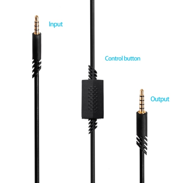 Ljudkabel till Logitech ASTRO A10 A40 2m