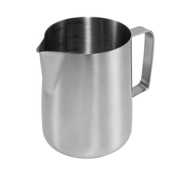 Mælkeskummekande 350 ml / mælkekande i rustfrit stål med latte