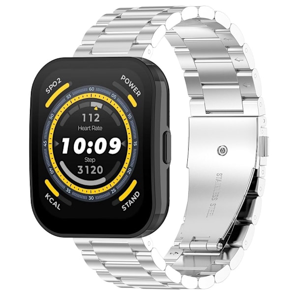 Armband 20mm i metall till Amazfit Bip 5 - Silver