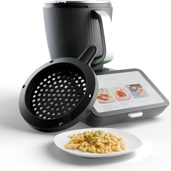 Perforerat silock till Thermomix TM7 - Svart / Avruningslock fö